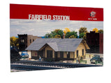 O/07 Gauge Walthers Cornerstone 933-3307 Fairfield Station Building Kit Model