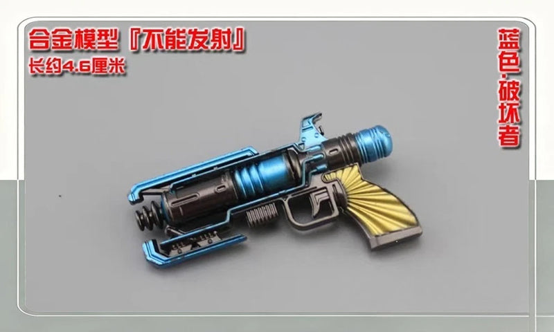 Cool 1/6 Scale Male Soldier Metal Gun Model Fit for 12" Action Figure Body Model