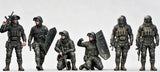Resin Modern Russian 6 figs unpainted unassembled 4 scales Model