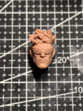 Unpainted 1/12 1/6 1/18 Glass Ver. Hawkeye Head Sculpt Model Carved Model
