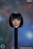 SDH031C 1/6 Customized Asia Girl Short Hair Head Carving Model Toys Model