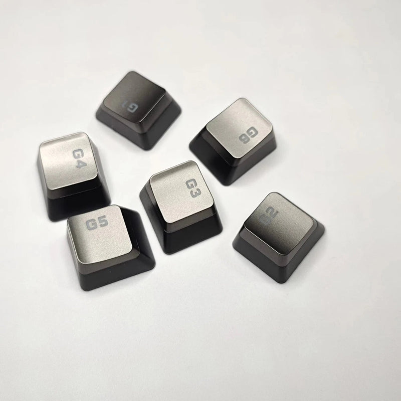 Keyboard Keycaps G1 G2 G3 G4 G5 G6 Key Caps for Corsair K100 Mechanical Keyboard Model