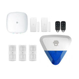 CHUANGO LTE-400 WiFi & 4G WIRELESS DIY SMART SECURITY ALARM KIT + POWERED SIREN Model