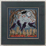 DIY Mill Hill Ravens Halloween Counted Cross Stitch Kit Model