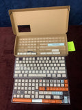This Is Plastic Keycaps Set Kawaii Artsy Fun Orange Blue Model