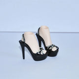 1Pairs 1:6 Scale High Heels Shoes Model Female Action Figure 11.5