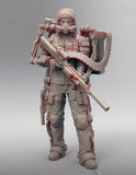 1/35 resin figure model Sci fi mecha Warrior Unassembled Unpainted Model