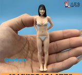 1/18 Miniatures Akimbo Bikini Girl Scene Props Figures Model For Car Vehicles Model
