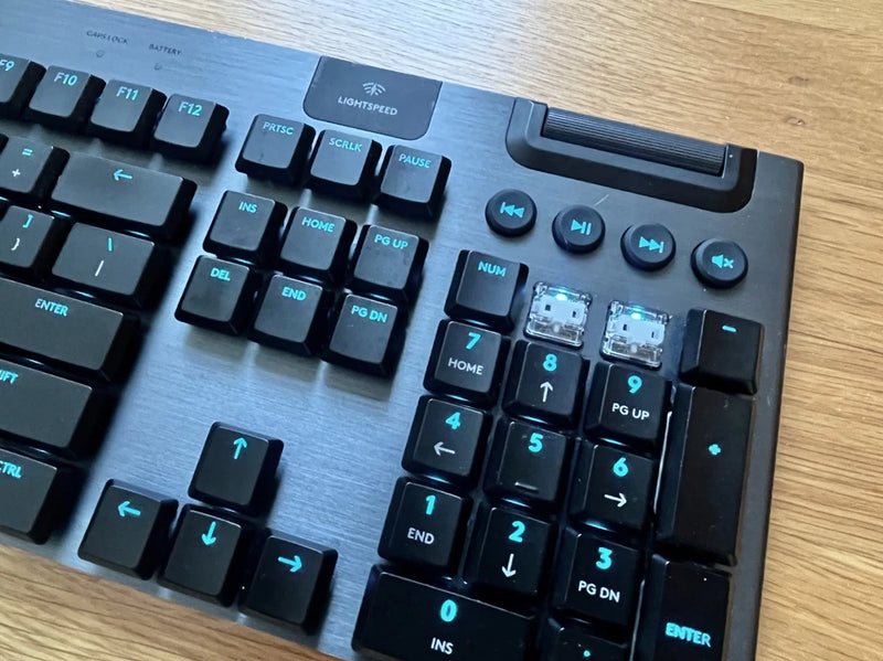 Logitech G915X SINGLE KEYBOARD KEYCAPS REPLACEMENT - from original genuine key Model