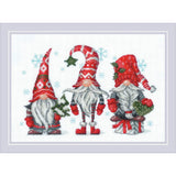 Riolis counted cross stitch kit "Gnomes", 30x21cm, DIY Model