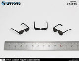 3Pcs 1/6 Scale Sunglasses Model For 12'' Male Figure Soldiers OBJ BJD Body Model