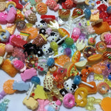 15pc q/bag 3D Nail Charms Candy Random Mixed Resin For Acrylic Nail Art lot Charms