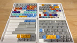 FBB Rainbow PBT Dye-Sub Cherry Profile Keycap Set for Mechanical Keyboard Model