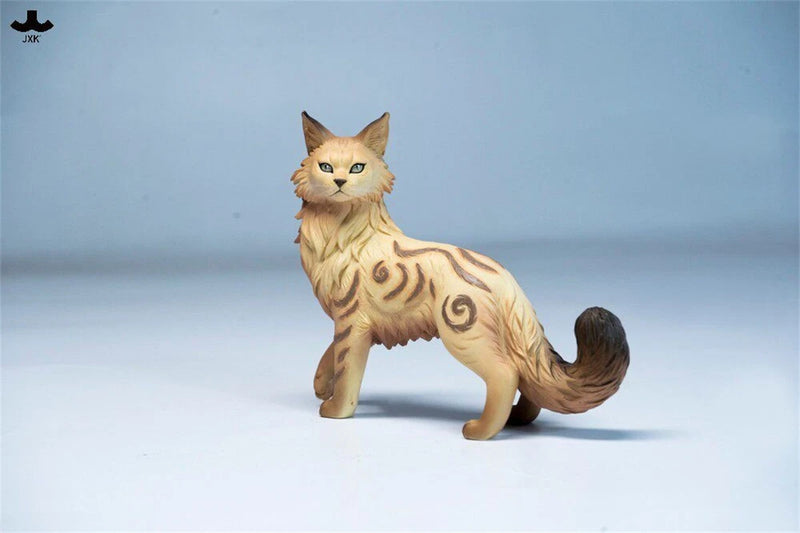 JXK 1/6 Fantasy Misty Forest Pet Cat Figure Animal Model Adult Xmas Gift Toys Model