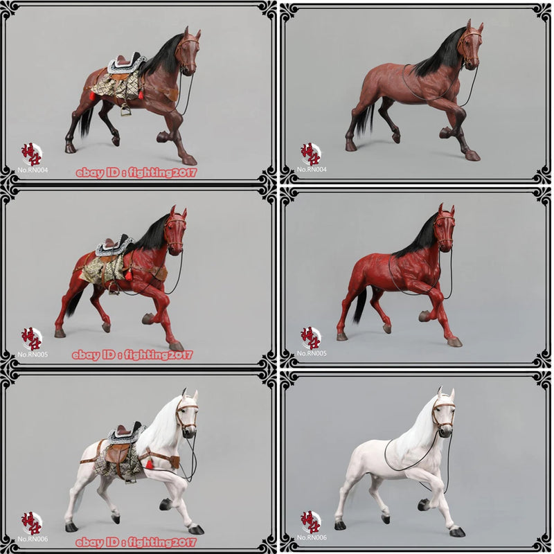JS Model 1/6 RN004-005 War horse Model Battle Steed Model For 12''Figure Instock Model