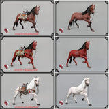 JS Model 1/6 RN004-005 War horse Model Battle Steed Model For 12''Figure Instock Model