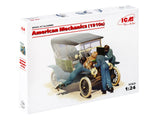 ICM 24009 - American mechanics (1910s) (3 figures) - 1:24 Scale Model Kit Model