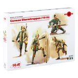 ICM 35692 Plastic model kit 1:35 German Sturmtruppen, 1918 model plastic kits Model