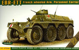 Ace Models 1/72 French EBR-ETT Wheeled Armored Personnel Carrier Model