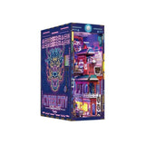 DIY 3D Book Nook Kit: Cyber City 284pcs Lights Up & Moves Amazingly! Model