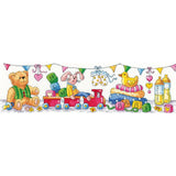 Heritage counted cross stitch kit evenweave fabric "New Baby", KCNB1458-E, 37,5x Model