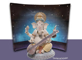 Lladro bensuri ganesha mridangam  venna lord crystal  Display Read Description Model