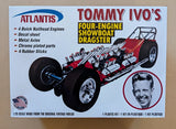Atlantis H1285 Tommy Ivo 1961 Four-Engine Showboat Dragster 1/25 Model Kit NIB Model