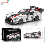 Race Car Toy Model Building Blocks Set for Adults, Collection Speed Vehicle Kit Model
