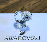 ?? Swarovski Crystal Mini Baby Chick Figurine, Frosted Beak, Looking Up, Logo Model