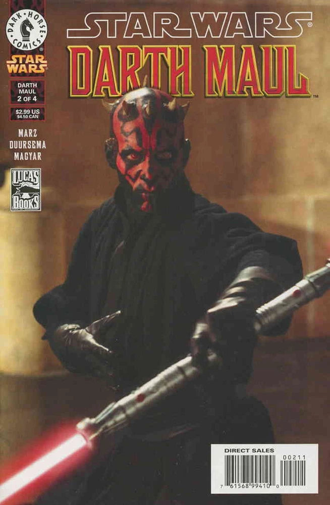 Star Wars: Darth Maul #2SC VF/NM; Dark Horse | Photo Cover - w/Bag+Board Model