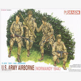DRAGON 6010 1/35 '39-'45 Series US Army Paratroops (Normandy 1944) Model Kit Model