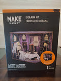 ?? HAUNTED MANSION DIORAMA KIT Make Market HALLOWEEN Plywood Paper Accessories Model