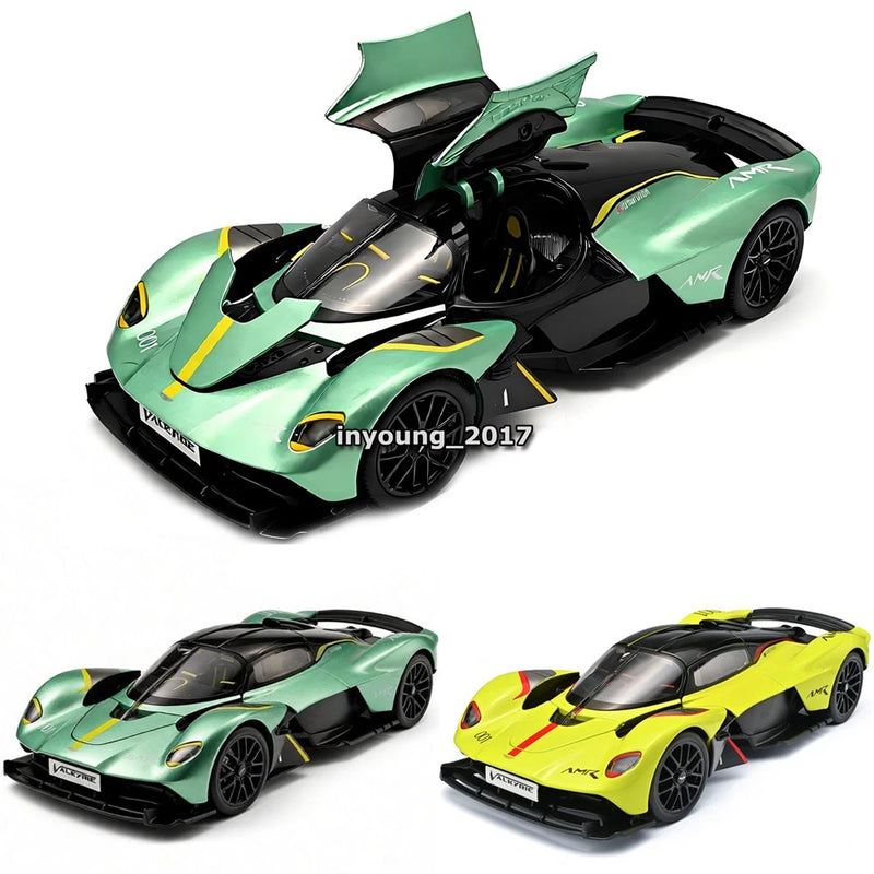 1:18 Aston Martin Valkyrie 2024 Model Car Alloy Diecast Metal Vehicle Collection Model