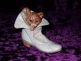 Harmony Kingdom ¡®Purrfect Fit¡¯ Special Display Piece ¡°Not For Sale¡± Bottom Label Model