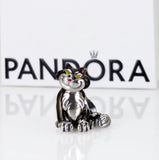 794741C01 New 100% Authentic PANDORA Disney Villains Lucifer the Black Cat Charm Charms