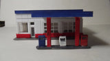 H.O. scale 1950s & 60s service station kit 3D Printed TB30 Model