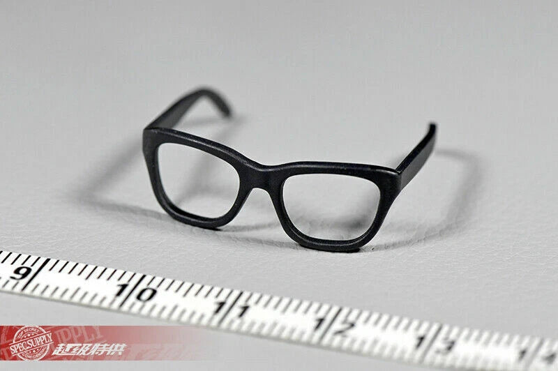 1/6 Black Plastic Glasses Eyeglasses Frame Model For 12'' Figure Model Acces Model