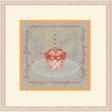 Le Bonheur des Dames counted cross stitch kit "Cupcake", 13x12,5cm, DIY Model