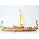 1/50 Scale Wooden Sailboat Model Building Kit Set DIY Assembly Ship Craft Decor Model