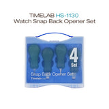 Timelab Watch Case Snap Back Knife Opener Remover Repair Set Kit Tool 4 PCS Model