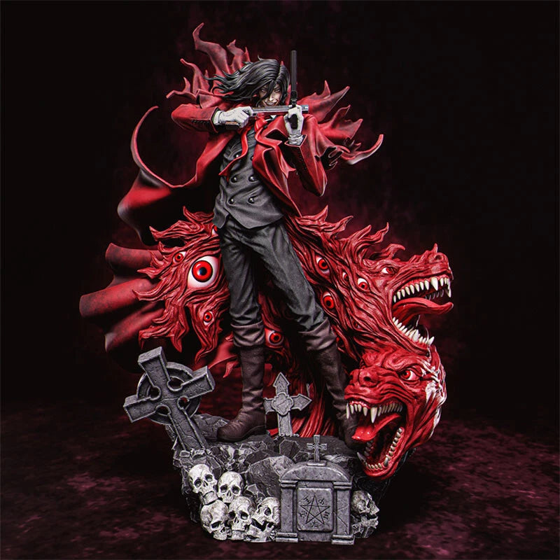 Alucard 1/8 1/6 1/4 3D print figure Model Kit Unpainted Unassembled GK Model