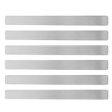 Versatile 6Pcs Iron Bulletin Board Strips with Adhesive Backing for Magnets Model