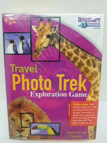 Discovery Channel Travel Photo Trek Exploration Board Game Model
