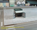 Z Scale Building - Newsstand (Cover Stock PRE-CUT Paper Kit) NS1Z Model