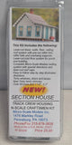 Micro Scale Models 21017 Track Crew Housing Building Laser Cut Wood Kit N Scale Model