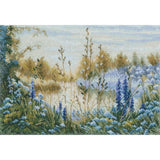 RTO counted cross stitch kit "Smoky lilac fog", 29x20cm, DIY Model