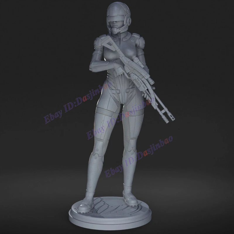 Commander Shepard 1/8 1/6 1/4 1/3 1/2 3D Print Model Kit Unpainted Unassembled Model