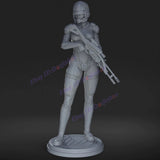 Commander Shepard 1/8 1/6 1/4 1/3 1/2 3D Print Model Kit Unpainted Unassembled Model