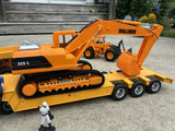 EXCAVATOR MODEL NEWRAY AMT CONSTRUCTION ERTL MPC SEMI TRUCK TRAILER 1:25 Model