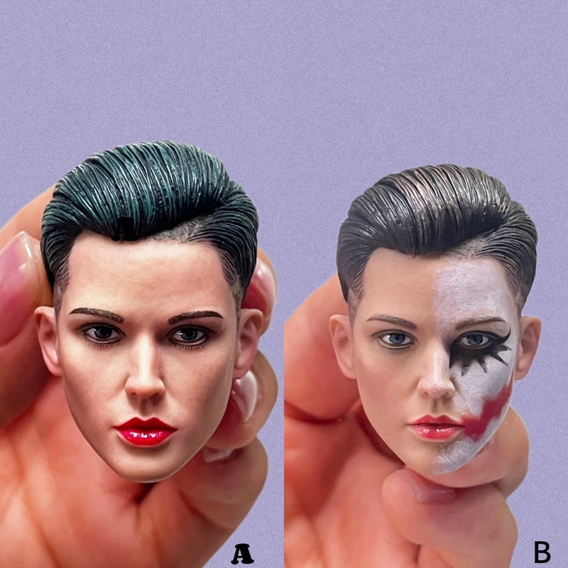 1/6 Ruby Rose Agent Girl Head Carved Model Fit 12'' Action Figure Model